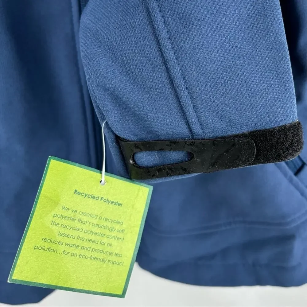 NWT Port Authority Women's Blue Polyester Lightweight Jacket, XS - Picture 6 of 10